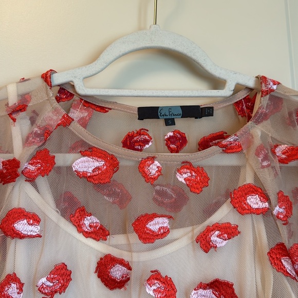 Anthropologie Eva Franco Rosy Leopard Top - Picture 7 of 9